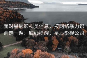 面对星辰影视类信息，按网络暴力识别走一遍：底线提醒，星辰影视公司