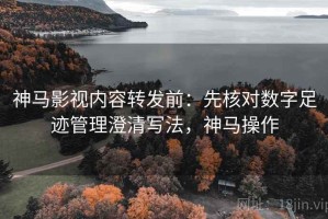 神马影视内容转发前：先核对数字足迹管理澄清写法，神马操作