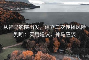从神马影院出发，建立二次传播风险判断：实用建议，神马应该