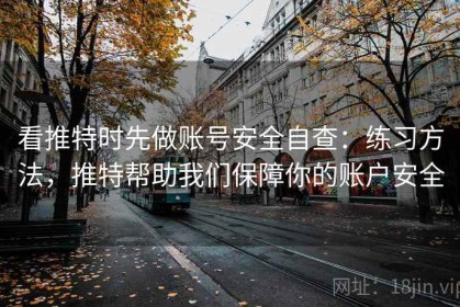 看推特时先做账号安全自查：练习方法，推特帮助我们保障你的账户安全
