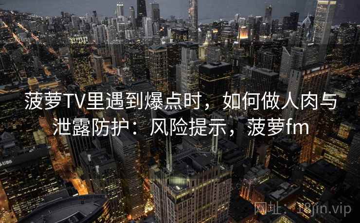 菠萝TV里遇到爆点时，如何做人肉与泄露防护：风险提示，菠萝fm