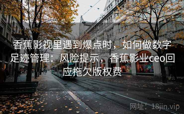 香蕉影视里遇到爆点时，如何做数字足迹管理：风险提示，香蕉影业ceo回应拖欠版权费